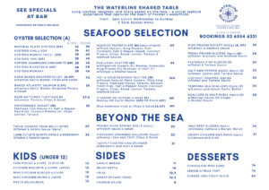 Waterfront Seafood Restaurant in Forster